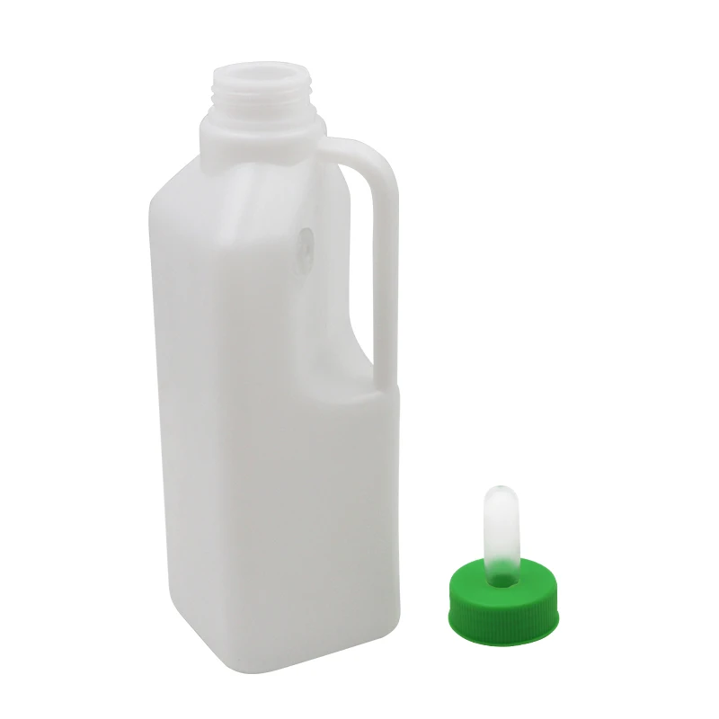 

5Pcs Lamb Goat Milking Bottles Milker 850ml Bottle Nipple Drinker with Replace Silicone Nipples Livestock Drinking Feeding Tools