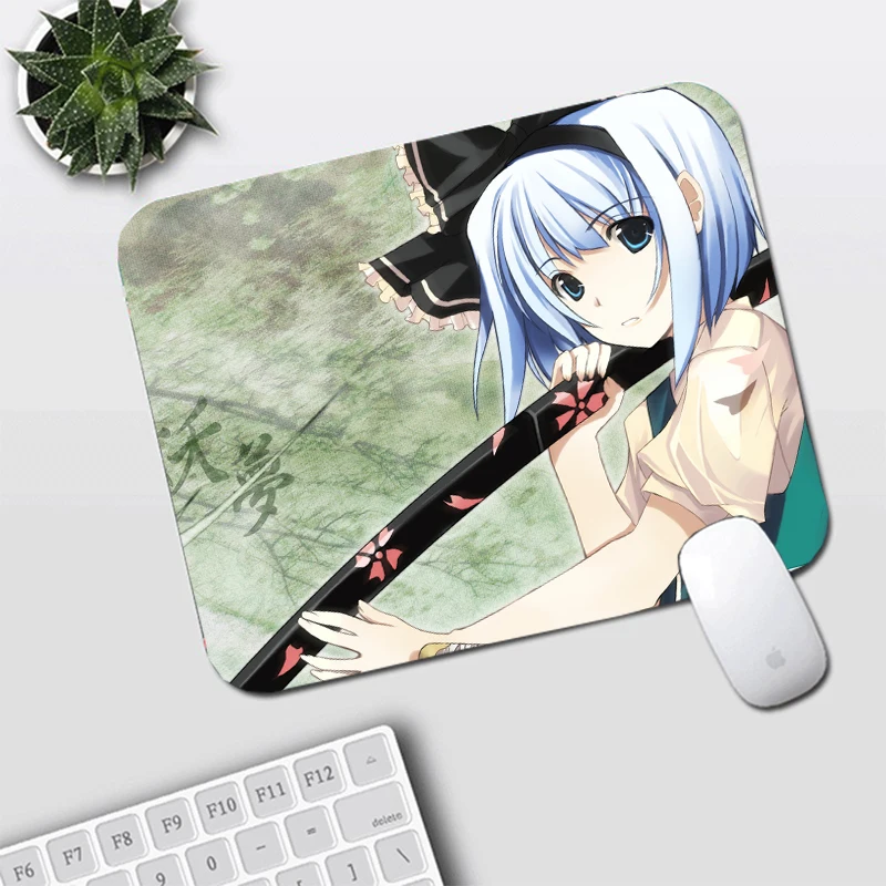 

MRGLZY Wo Meng Beautiful Girl Mouse Pad Game Table Mat Rubber Cloth Mouse Pad Game Accessories Mouse Pad Anime Mouse Pad