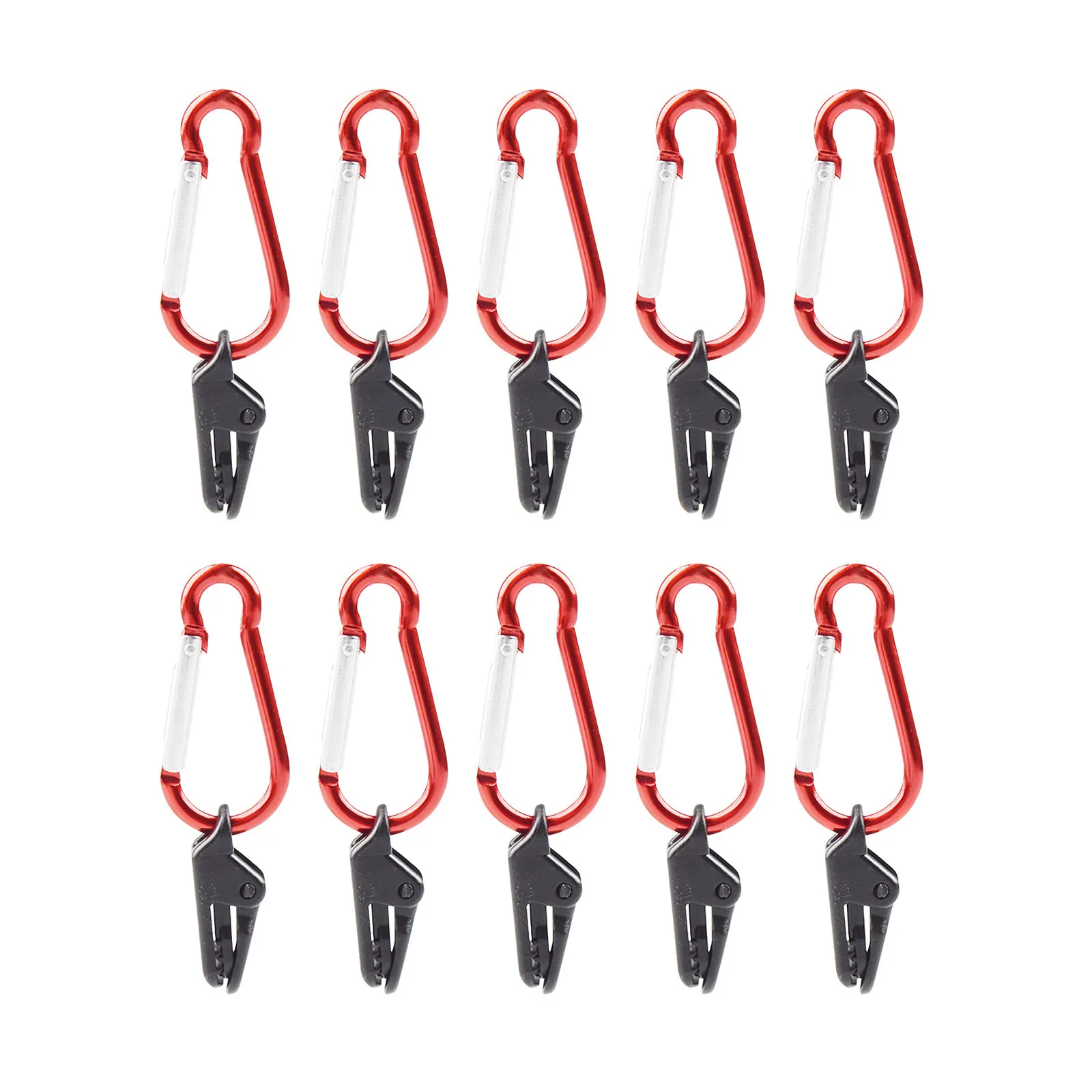 10 шт. зажим для палатки Регулируемый сверхмощный ветрозащитный тента аллигатора