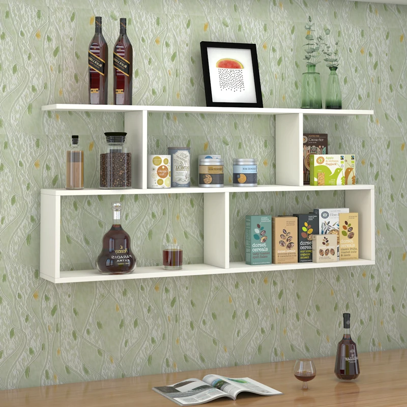 Настенный Шкафчик креативная решетка для гостиной винный шкаф настенная книжная