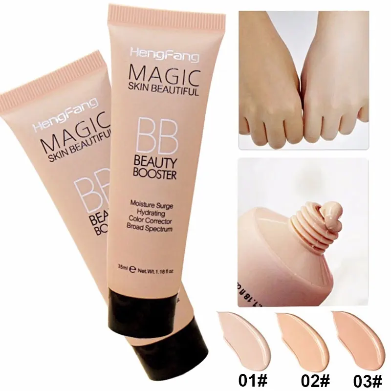 

35g BB Cream Moisturizing Nourish Waterproof Natural Concealer Brighten Repair Oil Control Liquid Foundation Beauty Nude Makeup