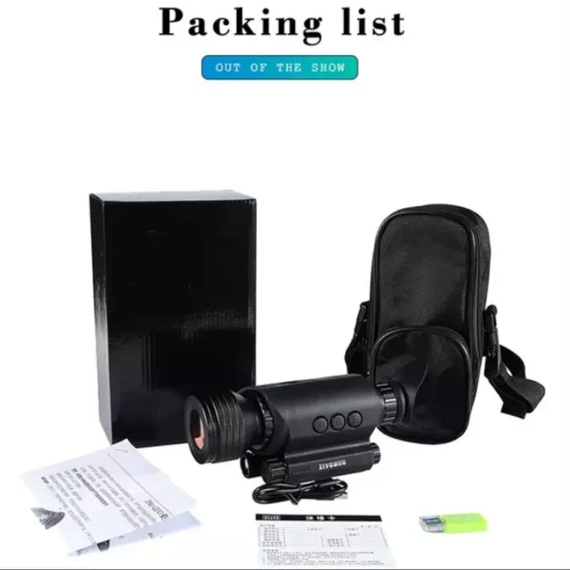 6 36X зум увеличение инфракрасное цифровое ночное видение Диапазон 200 м в полной