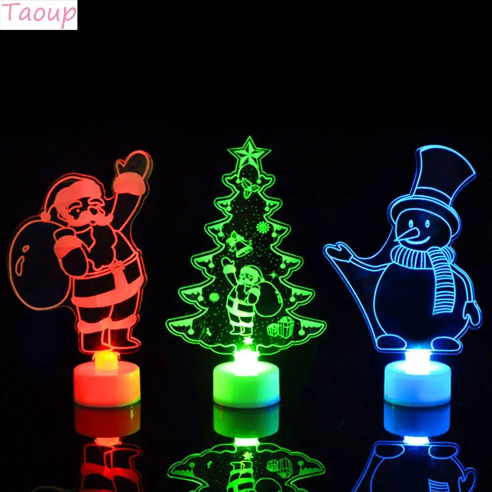 Taoup Merry Christmas светодиодный светильник Санта Клаус Noel Подвески Висячие украшения