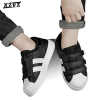 xzvz kids sneakers pu leather childrens flat shoes md non slip sole classic wild boys casual shoes lightweight kids footwear