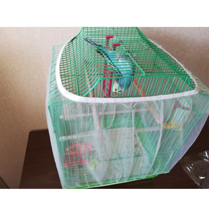 Нейлоновый сетчатый защитный чехол для рецептора птицы попугая мягкая легкая