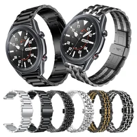 classic metal stainless steel wrist band for samsung galaxy watch 41 45mm strap for gear s3 classicfrontier bracelet watchbands