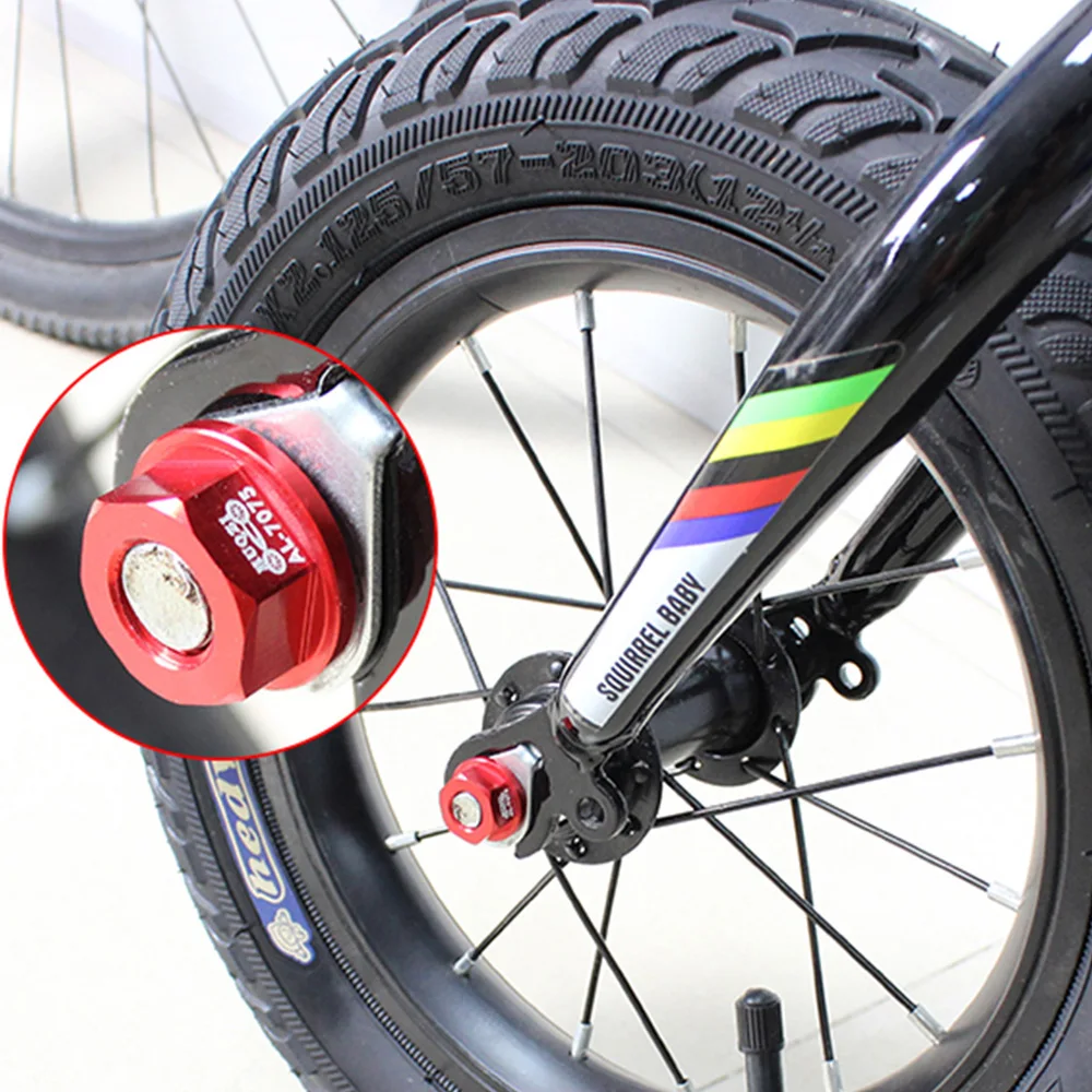 Гайка для детского балансирующего велосипеда 2 шт. 7075 алюминий | Спорт и