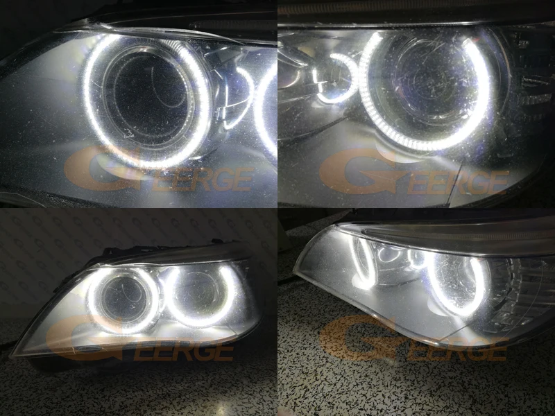 Для BMW E60 E61 LCI 525i 528i 530i 535i 545i 550i M5 ультра яркий SMD СВЕТОДИОДНЫЙ ангельские глазки