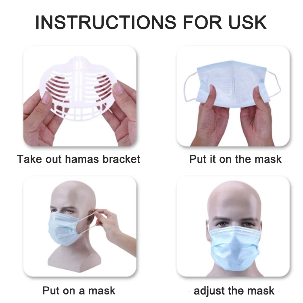 10 шт многоразовые пылезащитные 3D маски кронштейн Высокое качество аксессуары