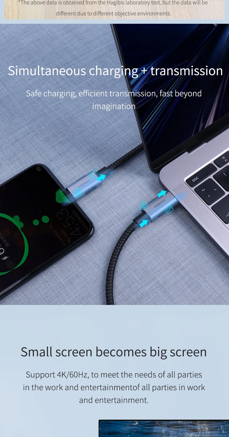 Hagibis USB 3,1 type C к USB C кабель 60 Вт 3A GEN2 папа-папа PD кабель передачи данных для быстрой зарядки 4K для Macbook samsung S10 huawei