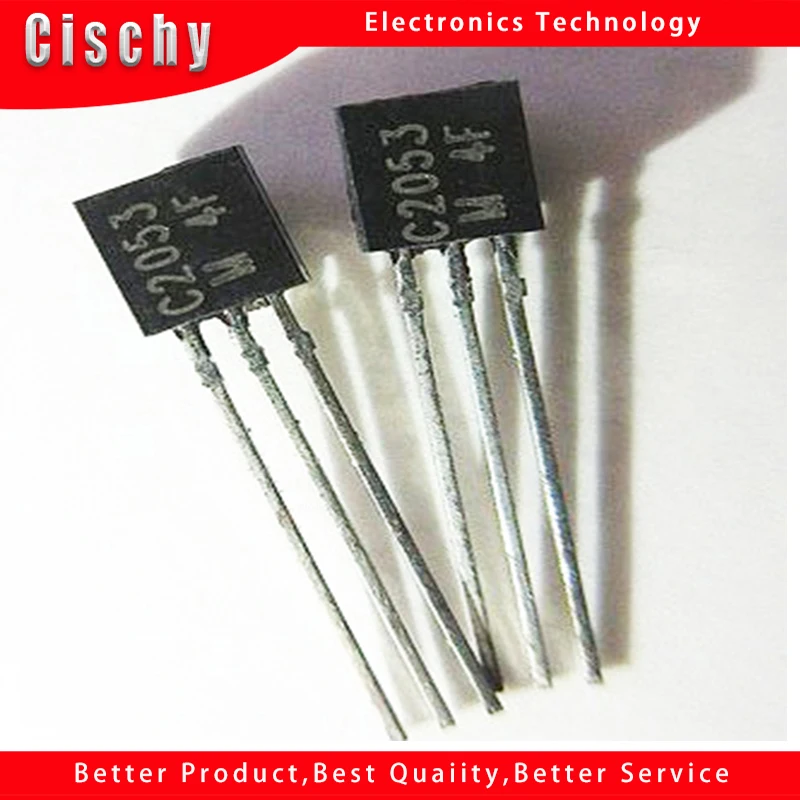 

5 шт./лот 2SC2053 C2053 TO-92 NPN транзистор, VHF RF усилитель подлинный оригинал