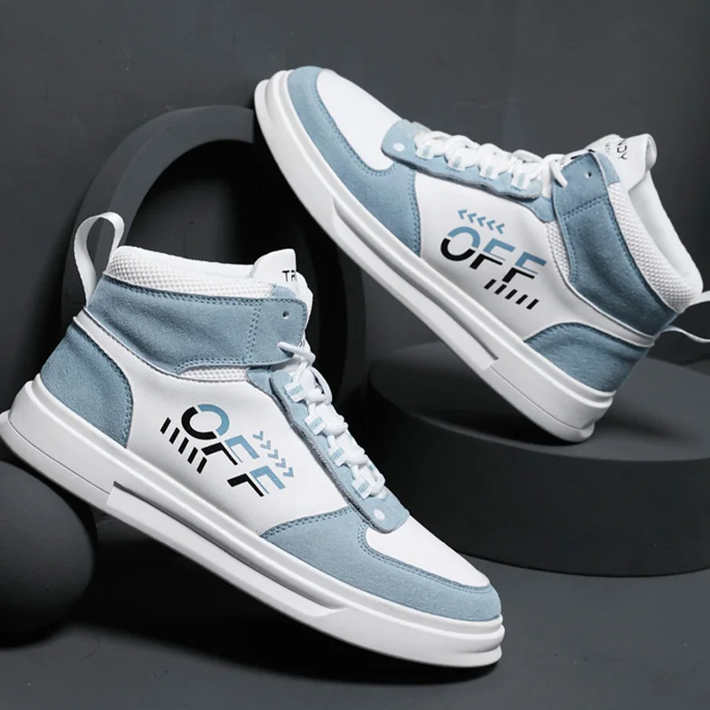 Skateboarding Shoes Men Outdoor Sports and Leisure Footwear Male Hard-wearing Zapatillas White Autumn 2021 New Mens Sneakers