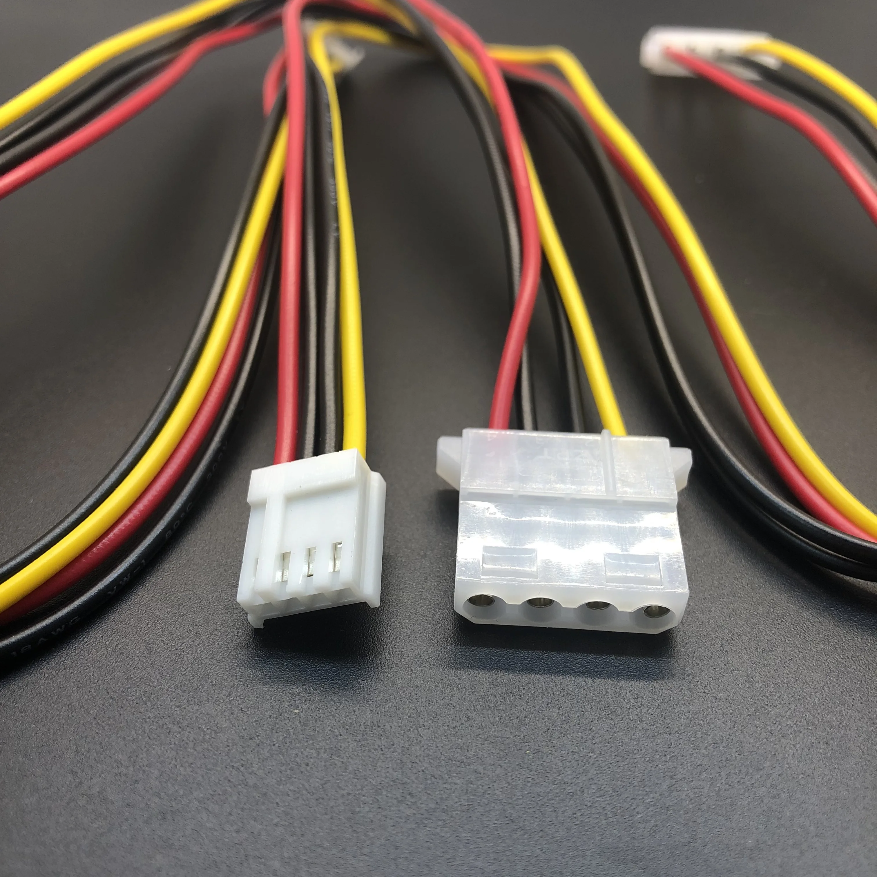 Оптовая продажа 100 шт./лот 50 см ITX FDD флоппи 4Pin мама 2 54 мм для IDE Molex привод кабель
