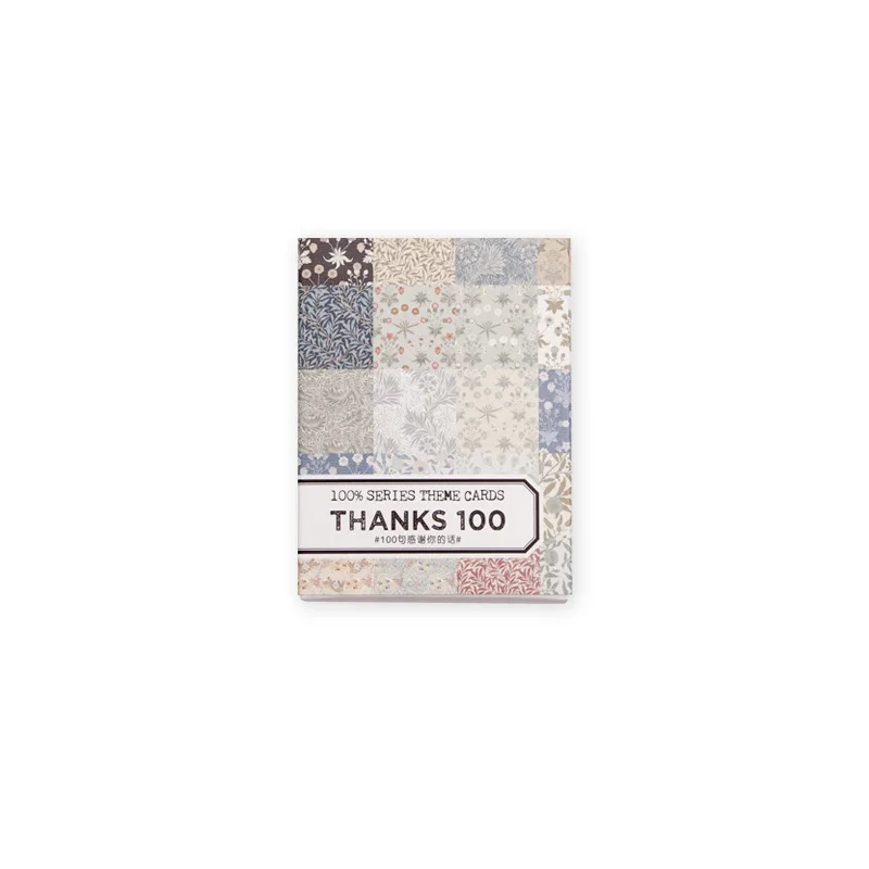 

100 things series paper Card Decorative Stationery Scrapbooking DIY Diary Album Lable Material Vintage Paper LOMO Cards