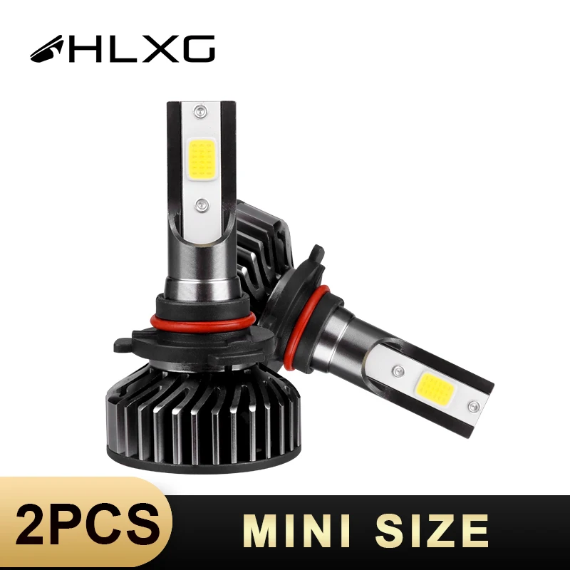 HLXG H7 led h4 alta y baja luces лампа для автомобиля 10000 к темно-синий 12 В 10000лм 6000 К 8000 К Автомобильная фара H11 9005 HB3 9006 HB4 H8 лампа