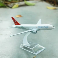 turkish airlines b777 aircraft alloy diecast model 15cm world aviation collectible miniature souvenir ornament