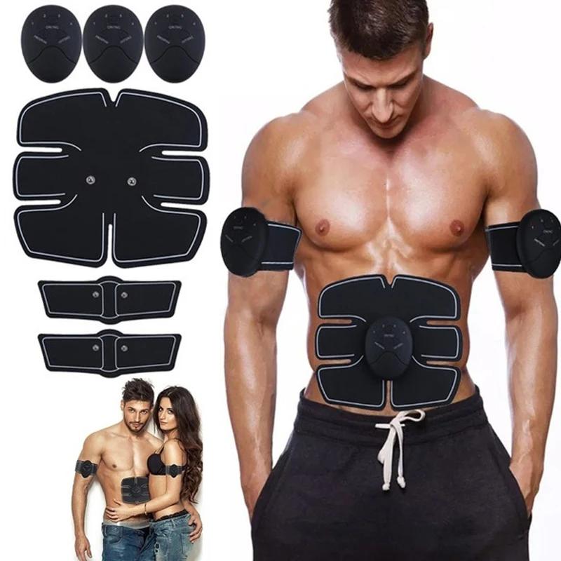 

EMS Muscle exercise Lazy Fitness Sticker Abs Patch Outdoor Homes Fitness Abdominal Arm Patch Professional Abdominal Instrument