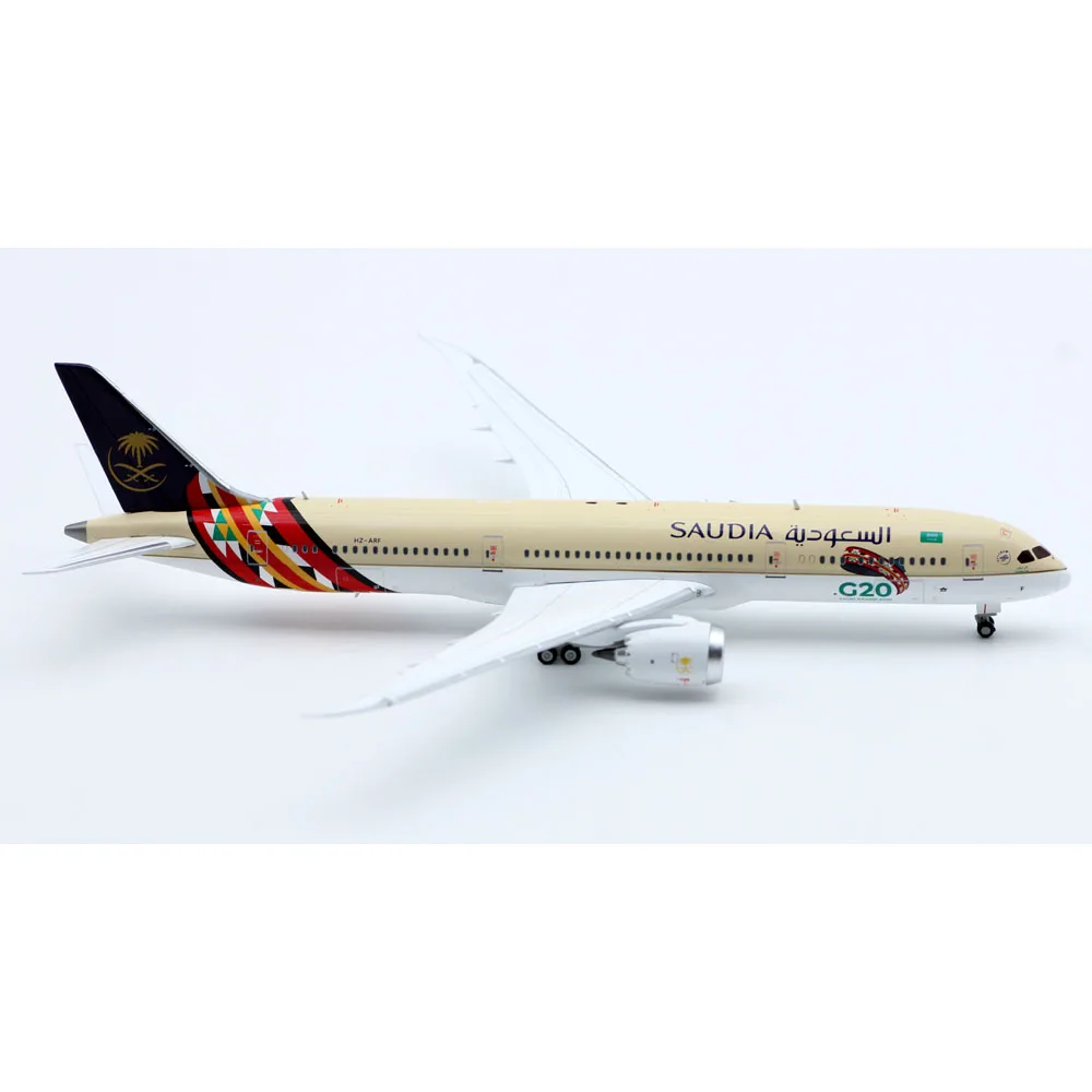 Коллекционный самолет из сплава 1:400 модель JC Крылья LH4192 авиакомпании Саудовской