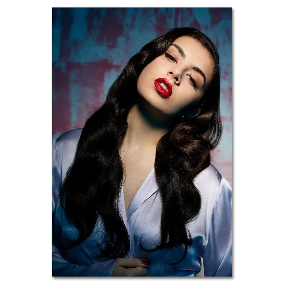 Charli XCX музыка певица звезда новый горячий 3 Шелковый постер наклейка на стену
