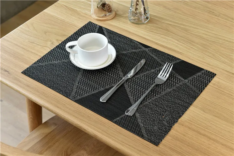 6 шт./лот термостойкий Коврик обеденная подстилка сушильные коврики для посуды