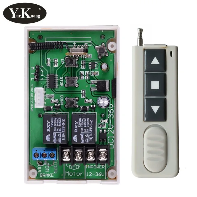 Контроллер двигателя постоянный ток 12 в пост. Тока 24 36 пульт дистанционного