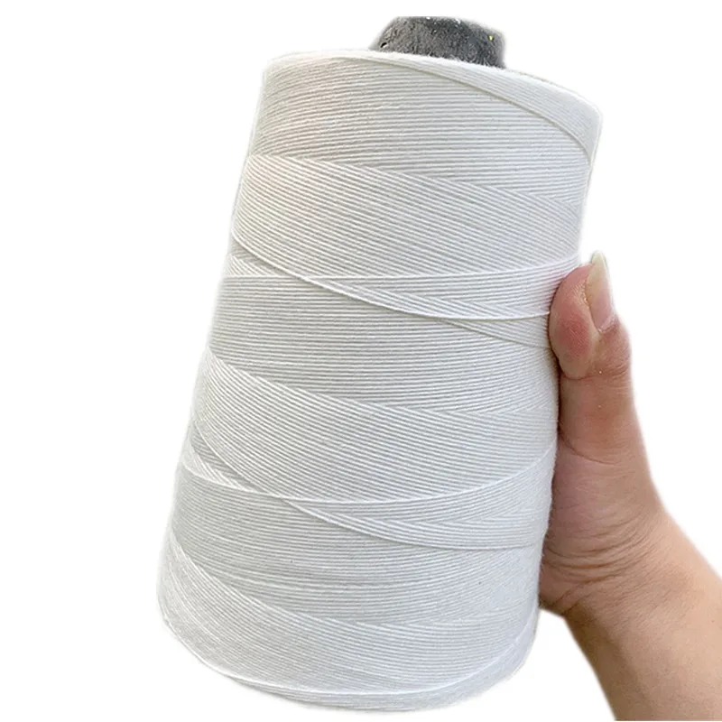 Плетеная на свиньи Троттер веревочная бирка 1 мм белая полиэфирная