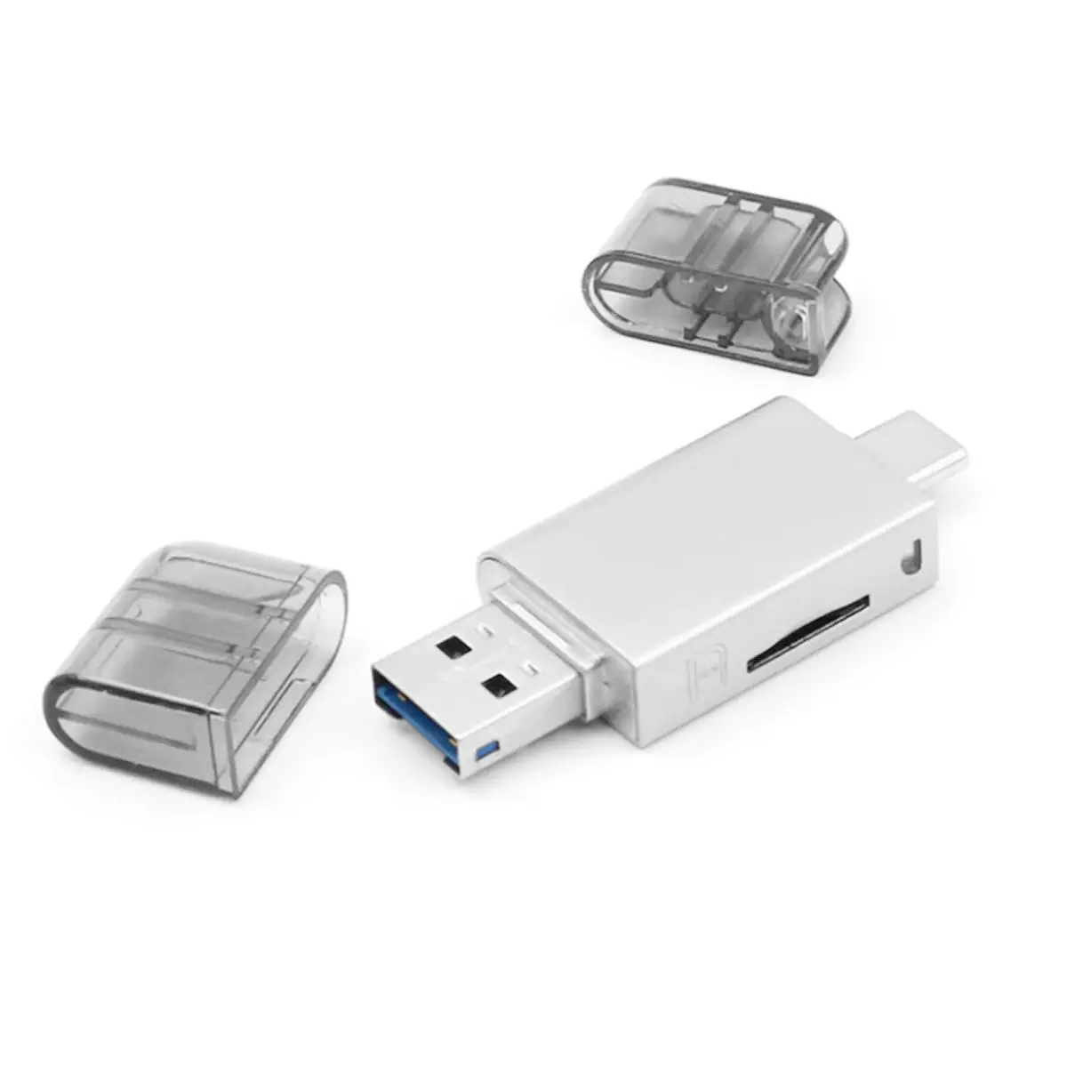 

CY CY USB-C Type C / USB 2.0 to NM Nano Memory Card & TF Micro SD Card Reader for Huawei Cell Phone & Laptop