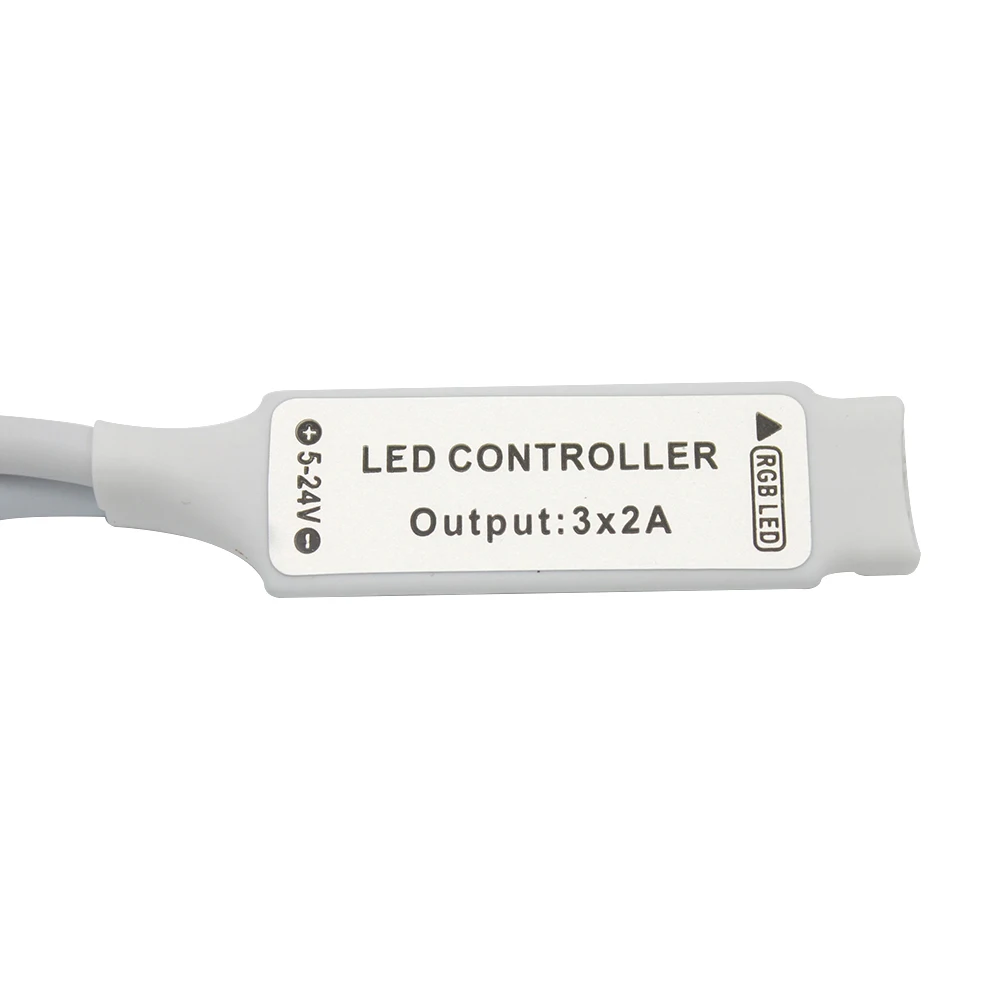 

VIPMOON Mini 44 Key Wireless IR Remote Controller for 5050 3528 RGB LED Strip Light Lamp