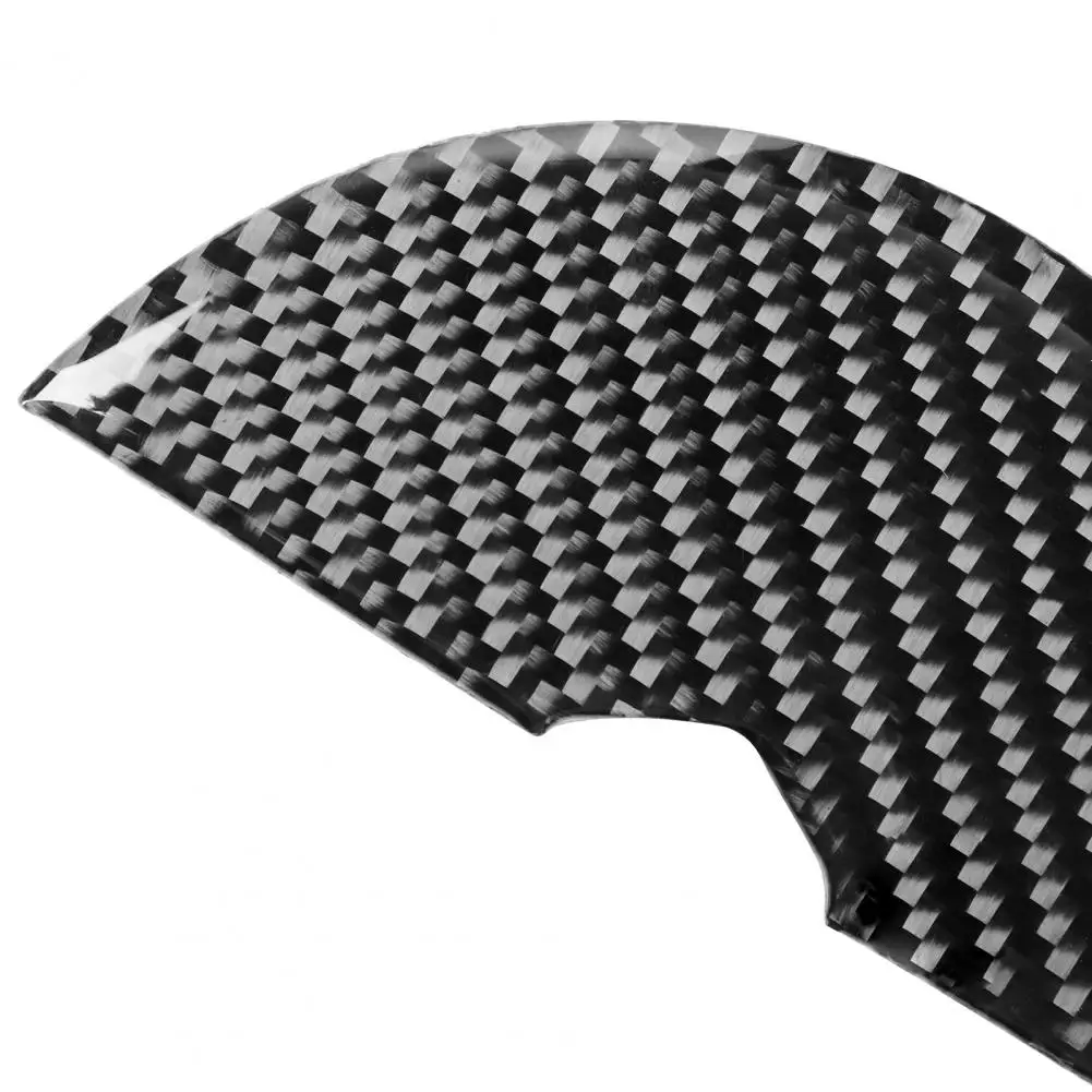 

12Pcs/Set Car Steering Wheel Cover Trim Carbon Fiber Decal Autu inter decor Car Stickers for Dodge Challenger 08-14 Left Drive