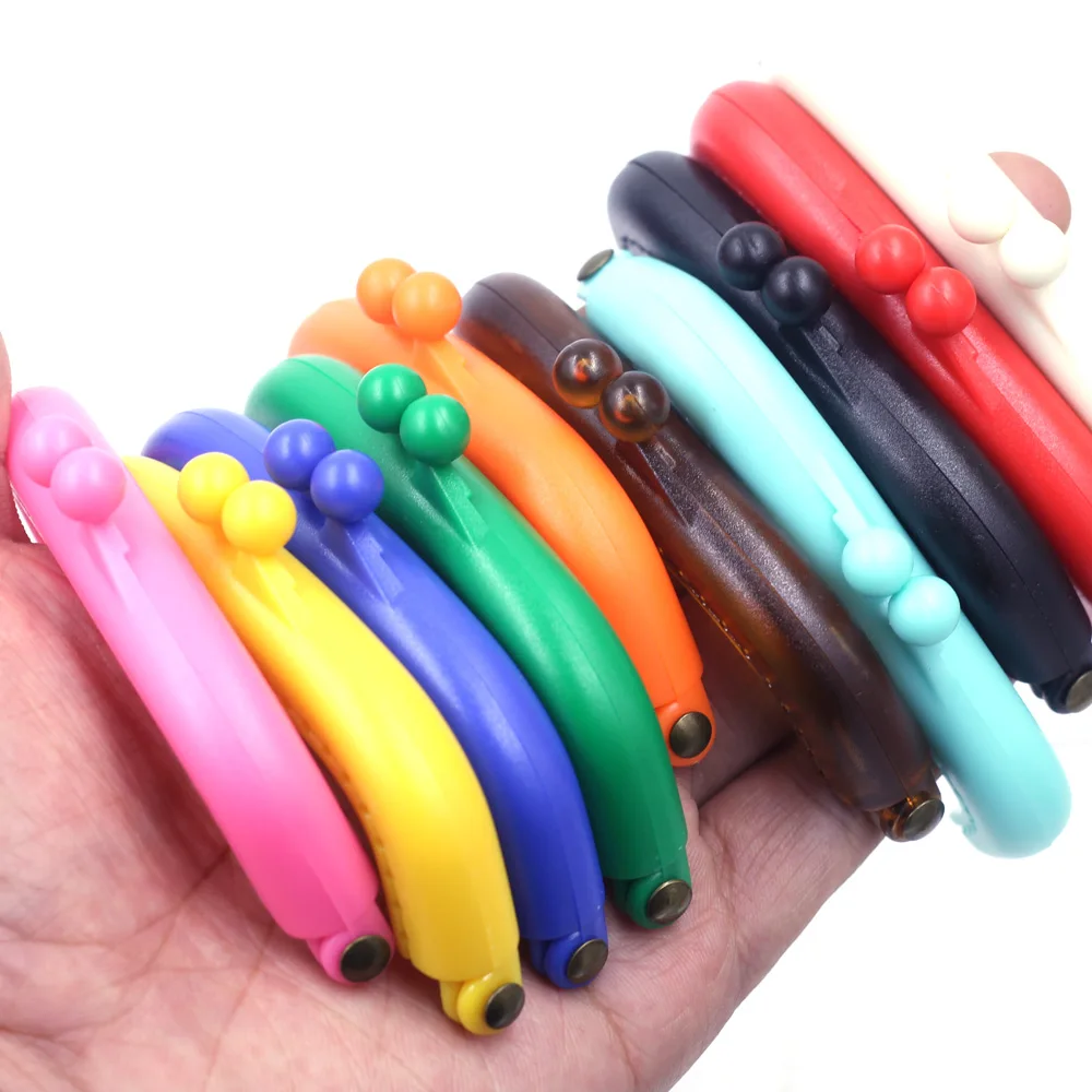 Пластиковая дуговая рамка для сумок Kiss карамельных цветов ручка сделай сам 8 5 см