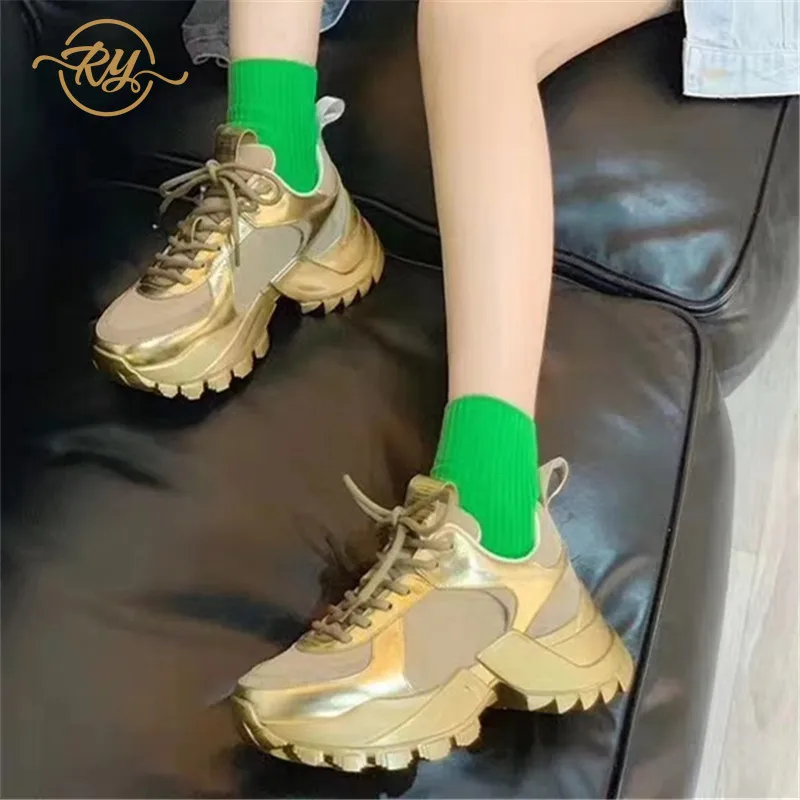 RY-RELAA женские кроссовки обувь 2018 года модная роскошная дизайнерская для женщин