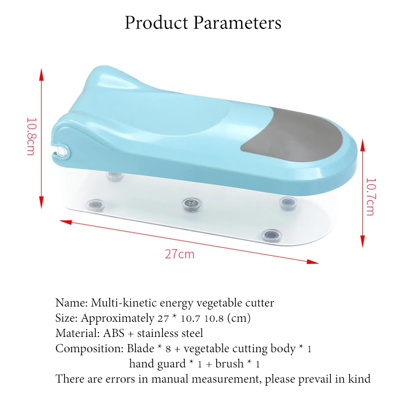 

Vegetable Chopper Slicer Dicer Veggie Food Cutter Onion Chopper Manual Fruit Potato Peeler for Garlic Cabbage Carrot