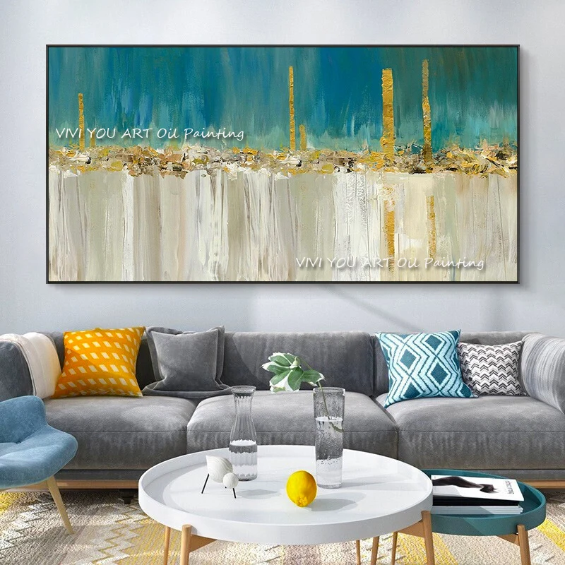 

The Special Handpainted Design High Quality Paintings Modern Abstract Handmade Oil Painting Canvas Wall Art Picture Home Decor