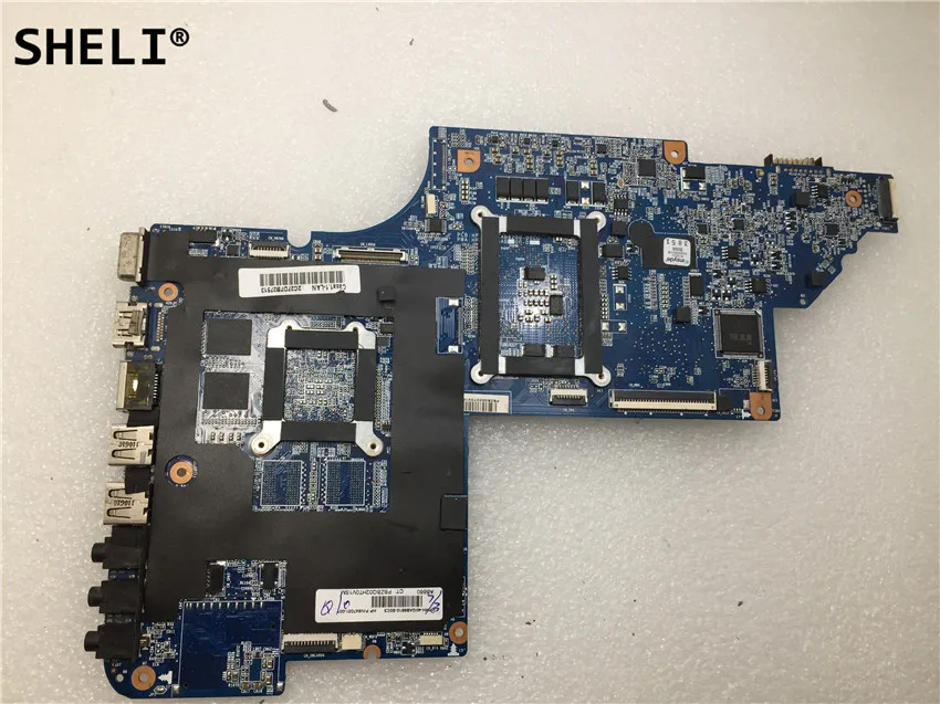 SHELI для HP DV7 6000 материнская плата ноутбуков ПК 659094 001 100% протестированная