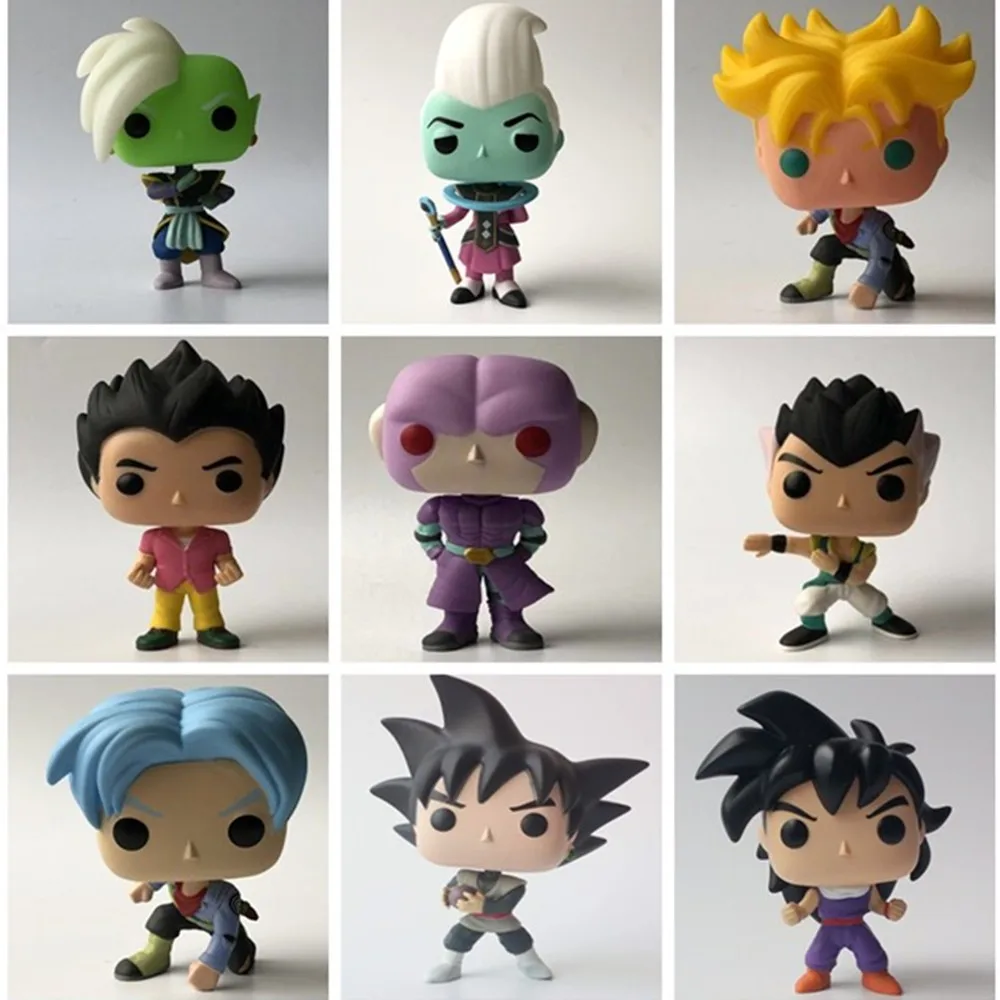 Экшн фигурки DRAGON BALLES виниловые игрушки Вегета Гоку Beerus Фриза брали Whis украшение