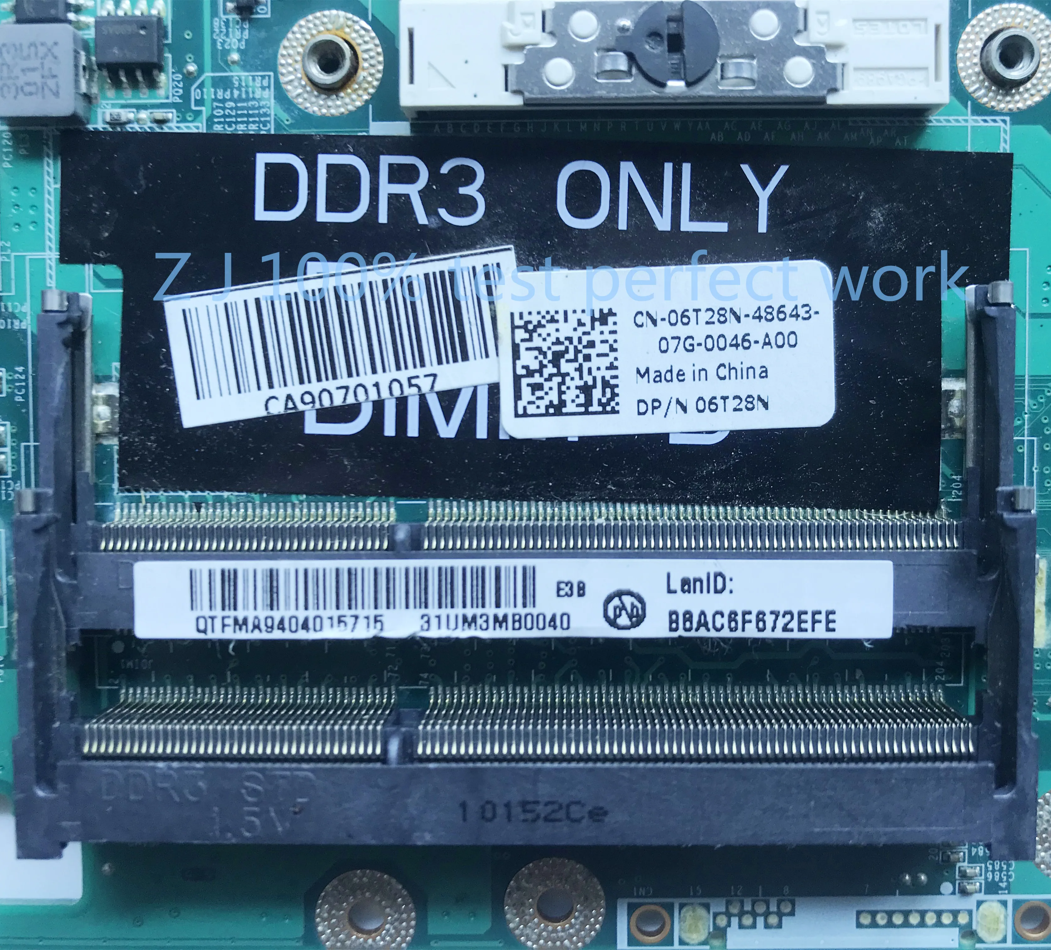 Высокое качество Pc для DELL 1564 Материнская плата ноутбука HD 5450 1 ГБ CN 06T28N 6T28N DA0UM3MB8E0