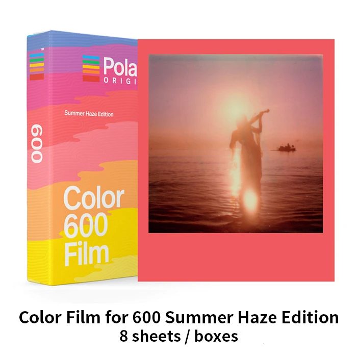 Пленка Polaroid Originals Instant 600 цвет черно-белый для камеры Onestep2 Instax SLR680 636 637 640 650 660 Автофокус невозможен - Цвет: 600Summer