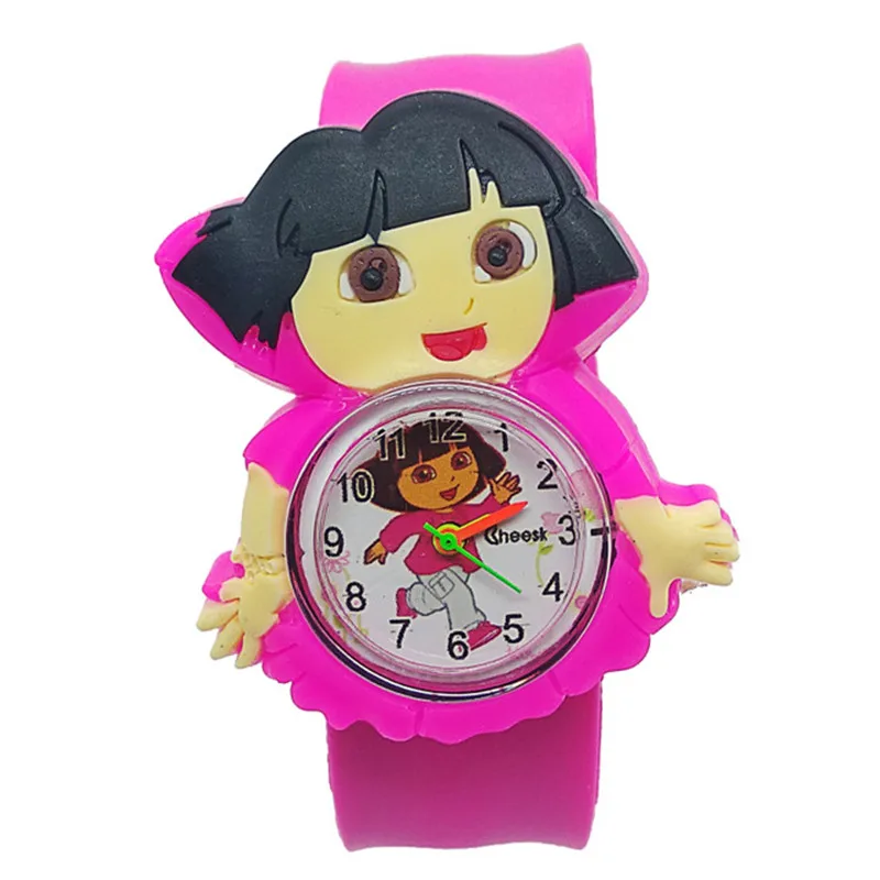 

Girls Watches Cartoon Ladies Quartz Wristwatch Waterproof Jelly Students Kids Watch Relogio Kol Saati Learning Time Clock Hours