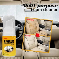 100ml car interior home leather seat spray foam cleaner car cleaning anti aging rust remover univerasl auto foam cleaner spray