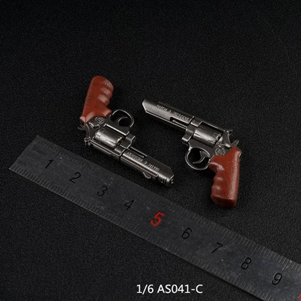 C AS04 1:6 фигурка солдата сцена аксессуары M& P револьвер оружие Модель 6 стилей для 12 дюймов Solider фигурка - Цвет: C