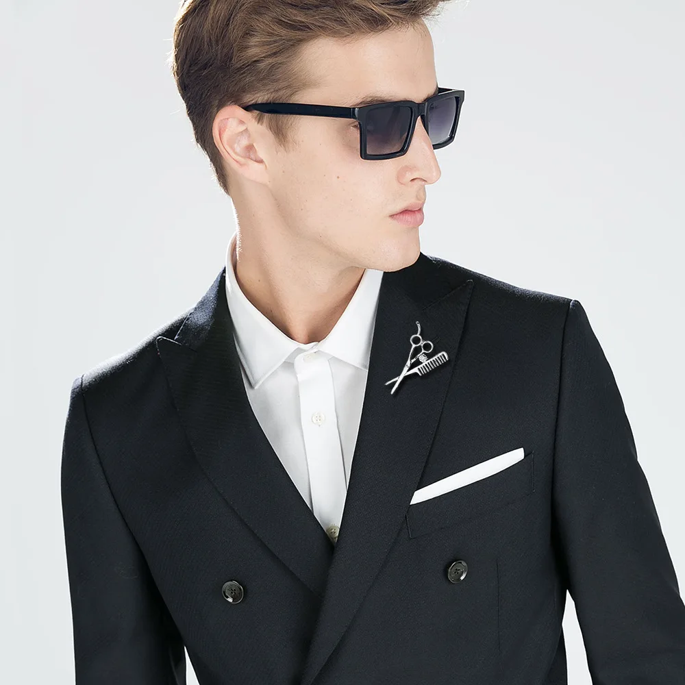 Я Remiel Лидер продаж в Корейском стиле модная Ювелирная Брошь Ножницы брошь с