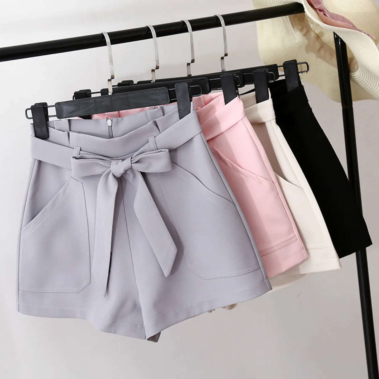 Женские шорты летние свободные трапециевидные в Корейском стиле Харадзюку