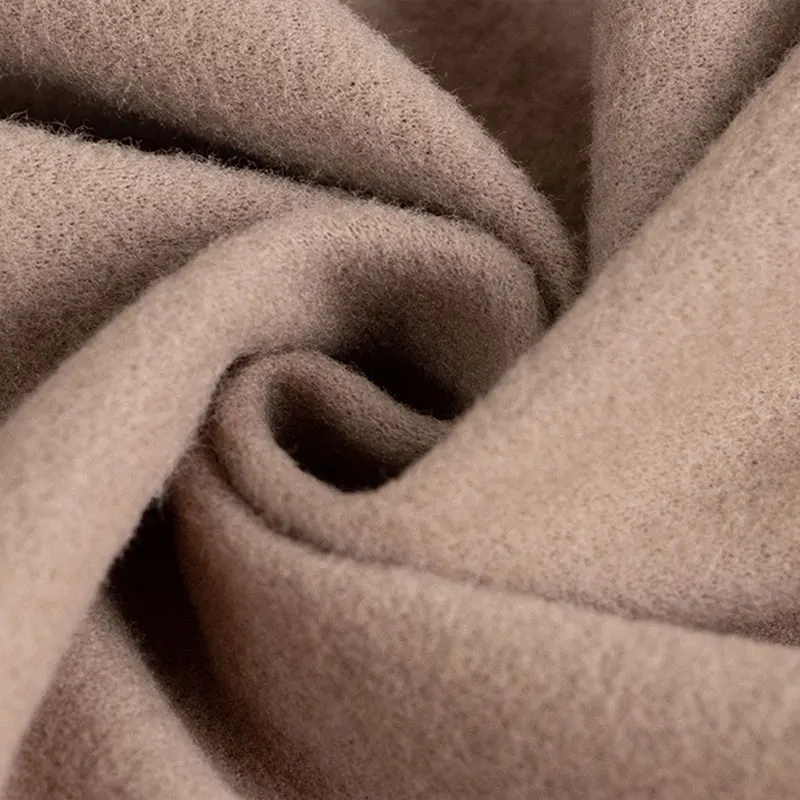 

Autumn Winter Medium Long Loose Hooded Jacket Women 2020 New Casual Street Style Solid Single Button Woolen Overcoat