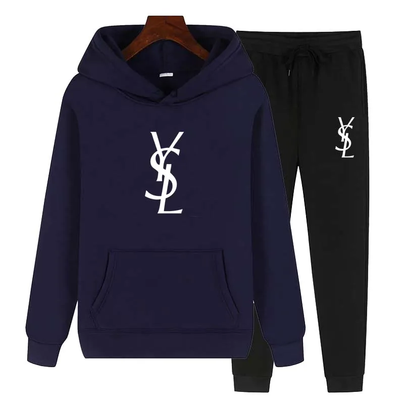 Новинка 2020 модный спортивный костюм толстовка с длинным рукавом и капюшоном