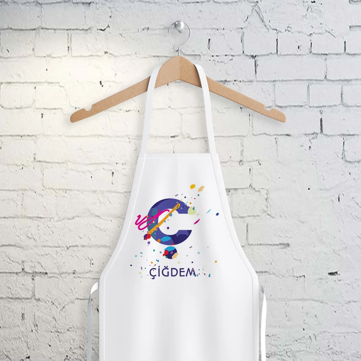 

Personalized Name Written Kitchen Apron-O