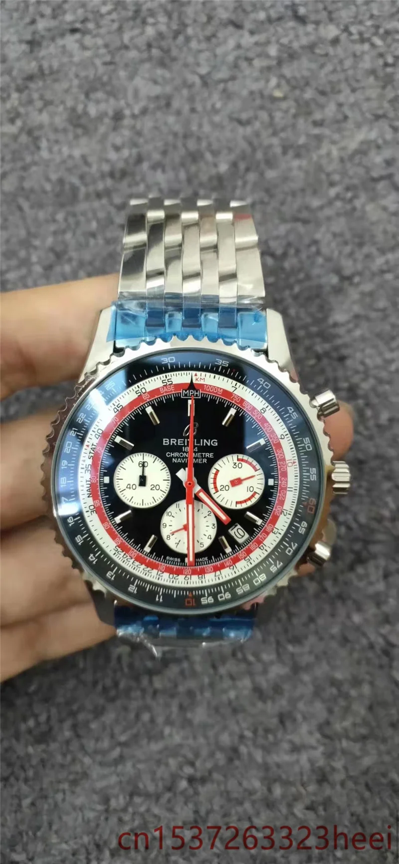 

Breitling new Luxury Brand Wristwatch Mens women Watches Quartz AAA Watch with Stainless Steel Strap relojes