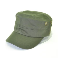 new men and women army cap simple plain color simple plain top caps military hat travel sun shade military hats