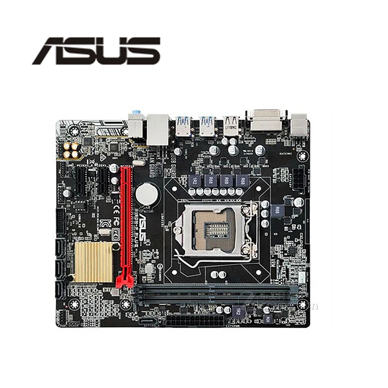 Для Asus B150M-F PLUS оригинальная б/у Материнская плата Intel B150 B150M DDR4 LGA 1151 i7/i5/i3 USB3.0 SATA3 |