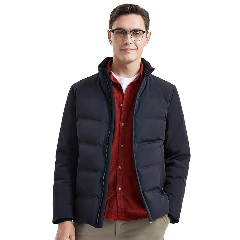 

[TANBOER-TA211331]2021winter warm windbreaker puffer bomber duck down jacket for mens