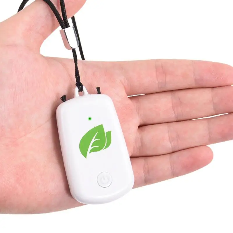 

Efficient Purification Neck-Mounted Air Purifiers, Stylish Personal Wearable Portable USB Rechargeable Negative Ion Air Purifier